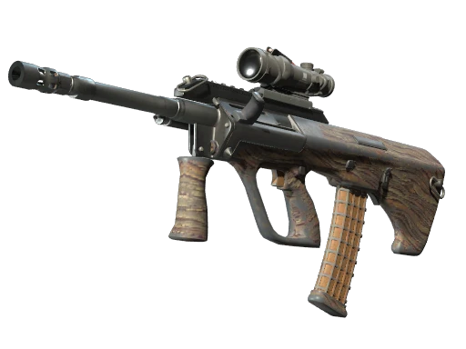 Souvenir AUG | Spalted Wood (Field-Tested)