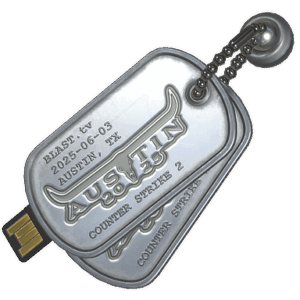 Souvenir Charm | Austin 2025 Highlight | Footshooter