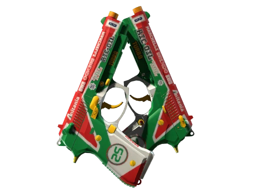 Souvenir Dual Berettas | Twin Turbo (Minimal Wear)