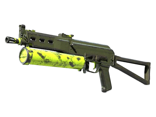 Souvenir PP-Bizon | Chemical Green (Battle-Scarred)