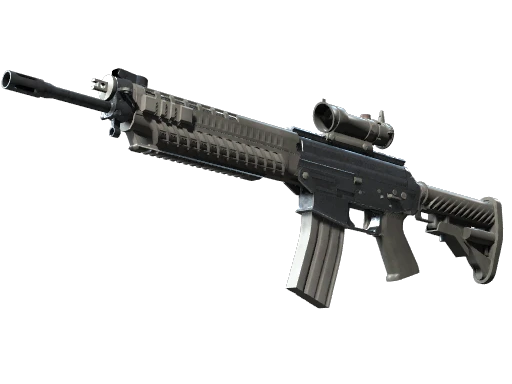 Souvenir SG 553 | Damascus Steel (Minimal Wear)