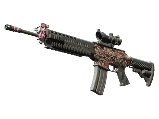 Souvenir SG 553 | Desert Blossom (Battle-Scarred)