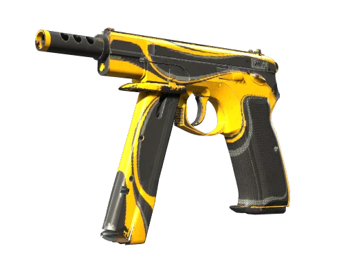StatTrak™ CZ75-Auto | Yellow Jacket (Field-Tested)