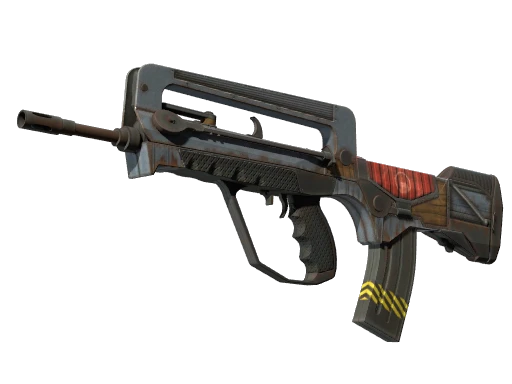 StatTrak™ FAMAS | Decommissioned (Well-Worn)