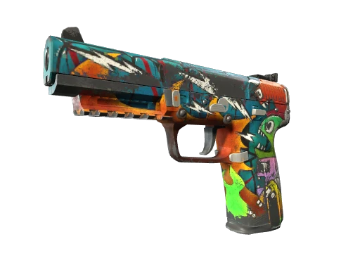StatTrak™ Five-SeveN | Angry Mob (Battle-Scarred)