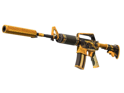 StatTrak™ M4A1-S | Golden Coil (Minimal Wear)