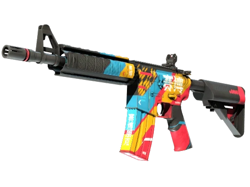 StatTrak™ M4A4 | Cyber Security (Minimal Wear)