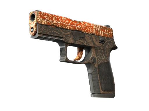 StatTrak™ P250 | Mehndi (Well-Worn)