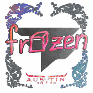 Sticker | frozen (Holo) | Austin 2025