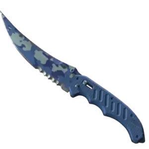 ★ Flip Knife | Bright Water (Well-Worn)