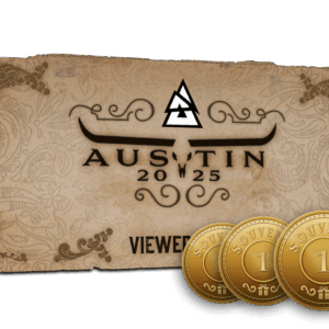 Austin 2025 Viewer Pass + 3 Souvenir Tokens