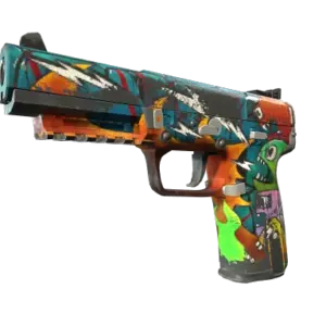 Five-SeveN | Angry Mob (Battle-Scarred)