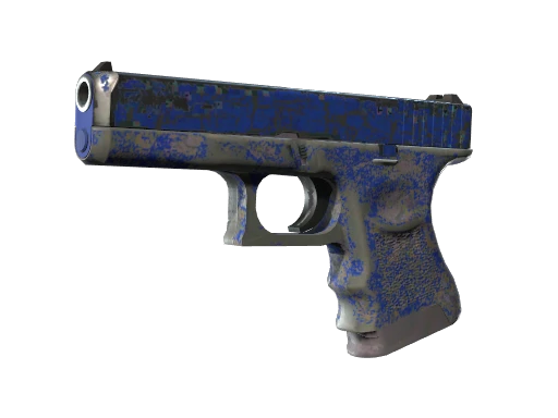 Glock-18 | Blue Fissure (Battle-Scarred)