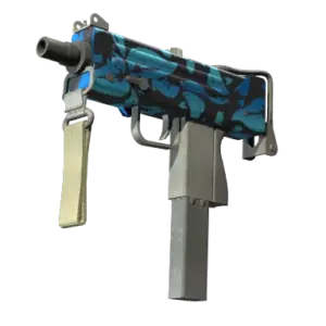 MAC-10 | Oceanic (Well-Worn)