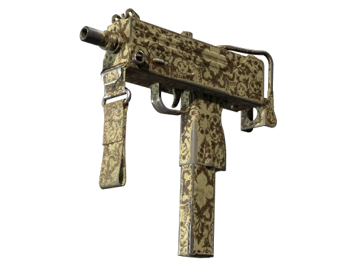 Souvenir MAC-10 | Sienna Damask (Field-Tested)
