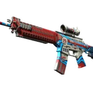 Souvenir SG 553 | Integrale (Battle-Scarred)