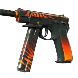 StatTrak™ CZ75-Auto | Tigris (Battle-Scarred)