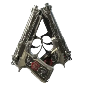 StatTrak™ Dual Berettas | Balance (Well-Worn)