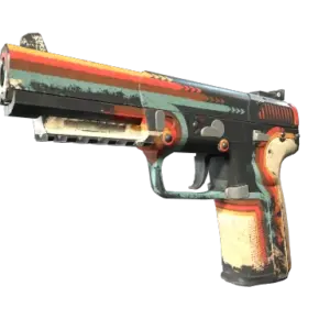 StatTrak™ Five-SeveN | Retrobution (Battle-Scarred)