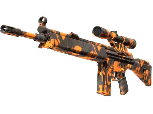 StatTrak™ G3SG1 | Orange Crash (Factory New)
