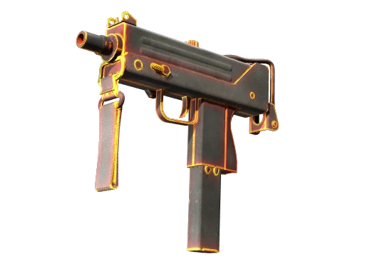 StatTrak™ MAC-10 | Heat (Well-Worn)