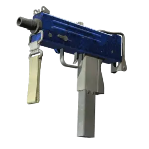StatTrak™ MAC-10 | Lapis Gator (Well-Worn)