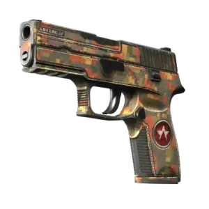 StatTrak™ P250 | Red Rock (Battle-Scarred)