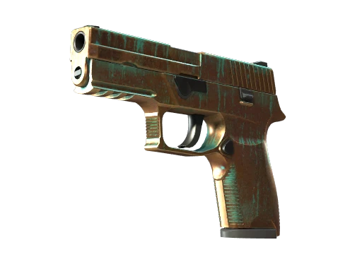 StatTrak™ P250 | Verdigris (Factory New)