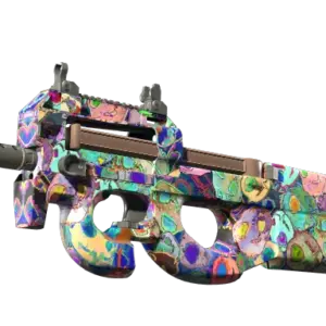 StatTrak™ P90 | Death by Kitty (Minimal Wear)