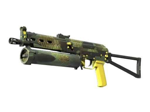 StatTrak™ PP-Bizon | Jungle Slipstream (Minimal Wear)