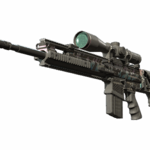 StatTrak™ SCAR-20 | Caged (Well-Worn)