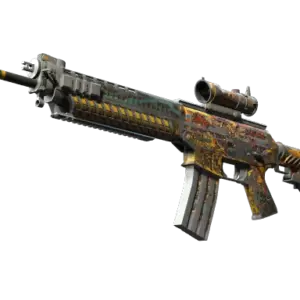 StatTrak™ SG 553 | Colony IV (Battle-Scarred)
