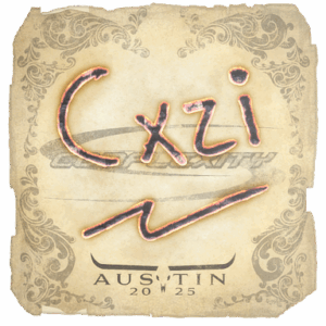 Sticker | Cxzi | Austin 2025