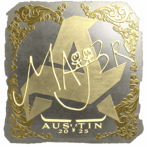 Sticker | MAJ3R (Gold) | Austin 2025