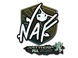 Sticker | NAF (Glitter) | Antwerp 2022