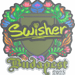 Sticker | Swisher (Embroidered) | Budapest 2025