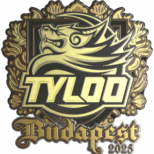 Sticker | TYLOO (Gold) | Budapest 2025