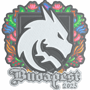 Sticker | Team Spirit (Embroidered) | Budapest 2025