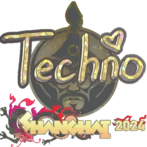 Sticker | Techno4K (Glitter) | Shanghai 2024