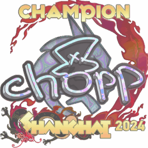 Sticker | chopper (Holo, Champion) | Shanghai 2024