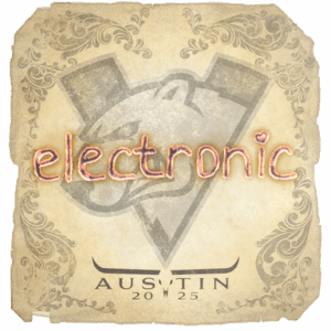 Sticker | electronic | Austin 2025