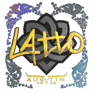 Sticker | latto (Holo) | Austin 2025