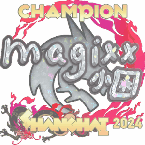 Sticker | magixx (Glitter, Champion) | Shanghai 2024