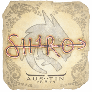 Sticker | sh1ro | Austin 2025