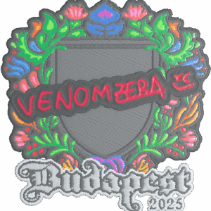 Sticker | venomzera (Embroidered) | Budapest 2025
