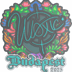 Sticker | woxic (Embroidered) | Budapest 2025