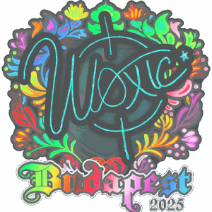Sticker | woxic (Holo) | Budapest 2025