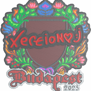 Sticker | xertioN (Embroidered) | Budapest 2025