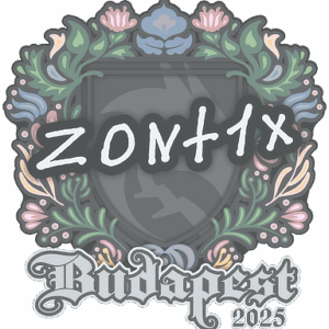 Sticker | zont1x | Budapest 2025