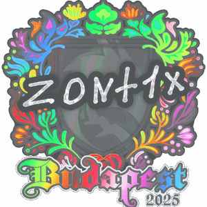 Sticker | zont1x (Holo) | Budapest 2025